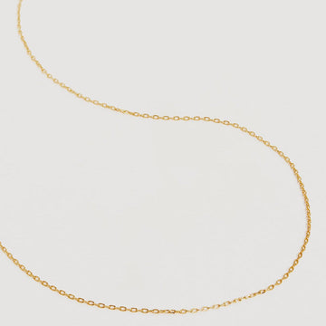 Gold 21" Signature Chain Necklace