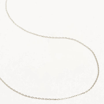 Silver 21" Signature Chain Necklace