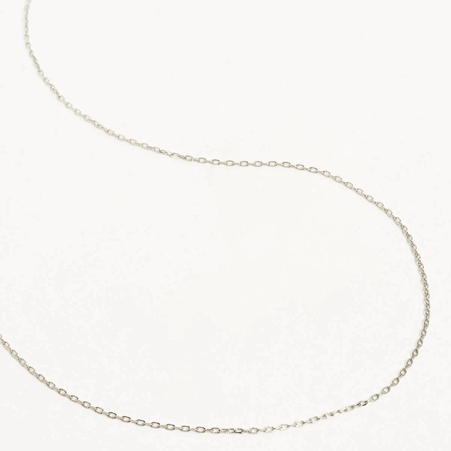 Silver 21" Signature Chain Necklace