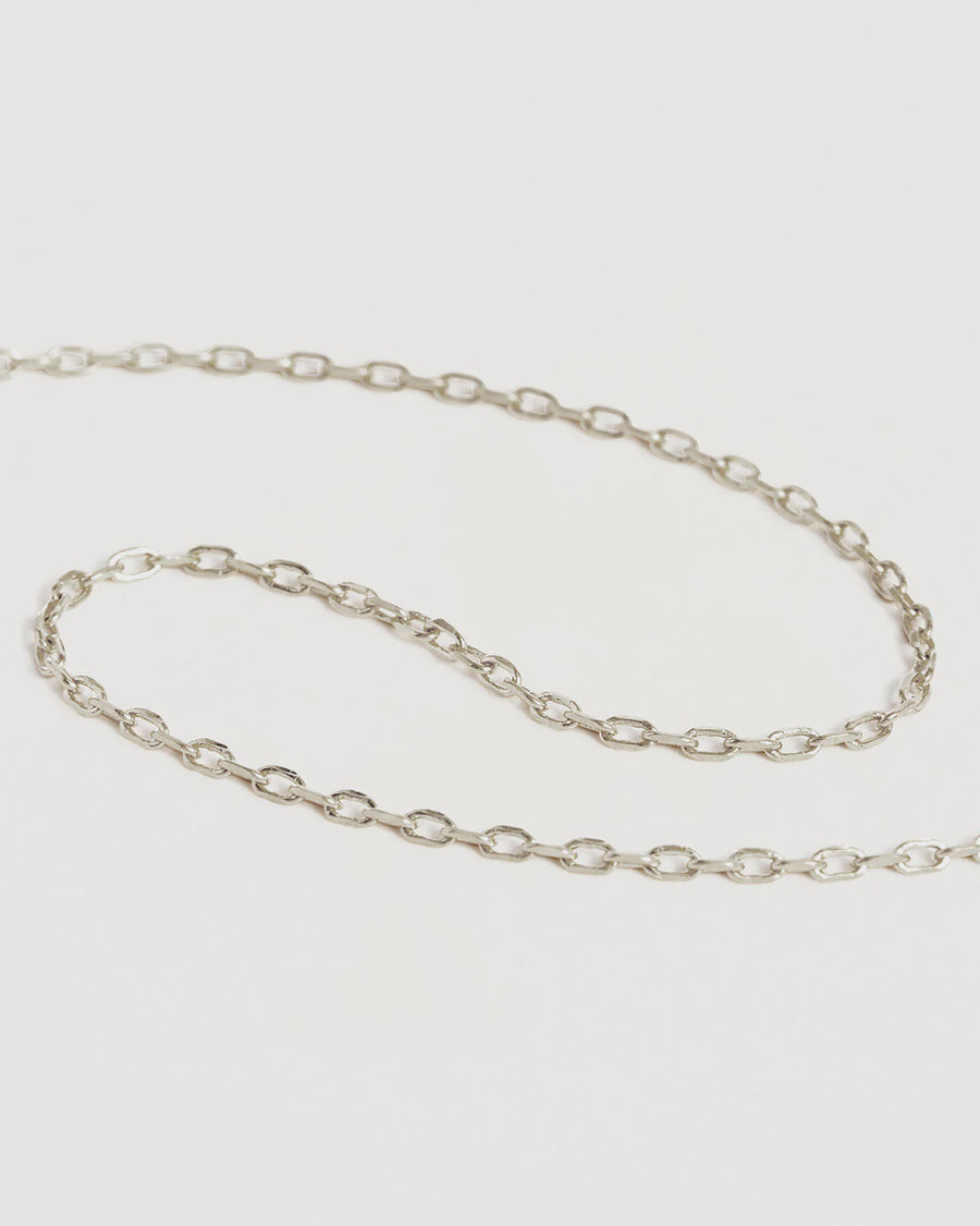 Silver 21" Signature Chain Necklace