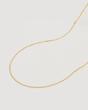 18" Signature Chain Necklace - Gold