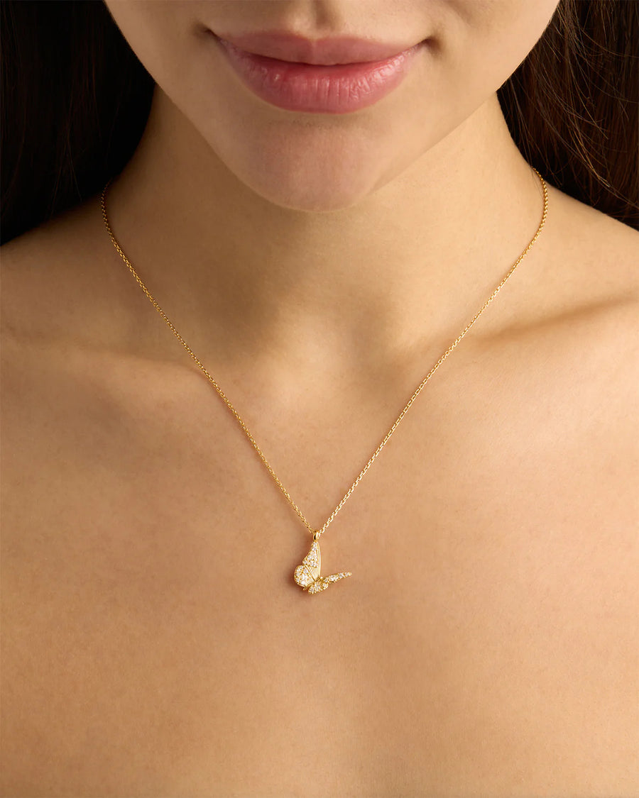 Wanderlust Necklace 18k Gold Vermeil