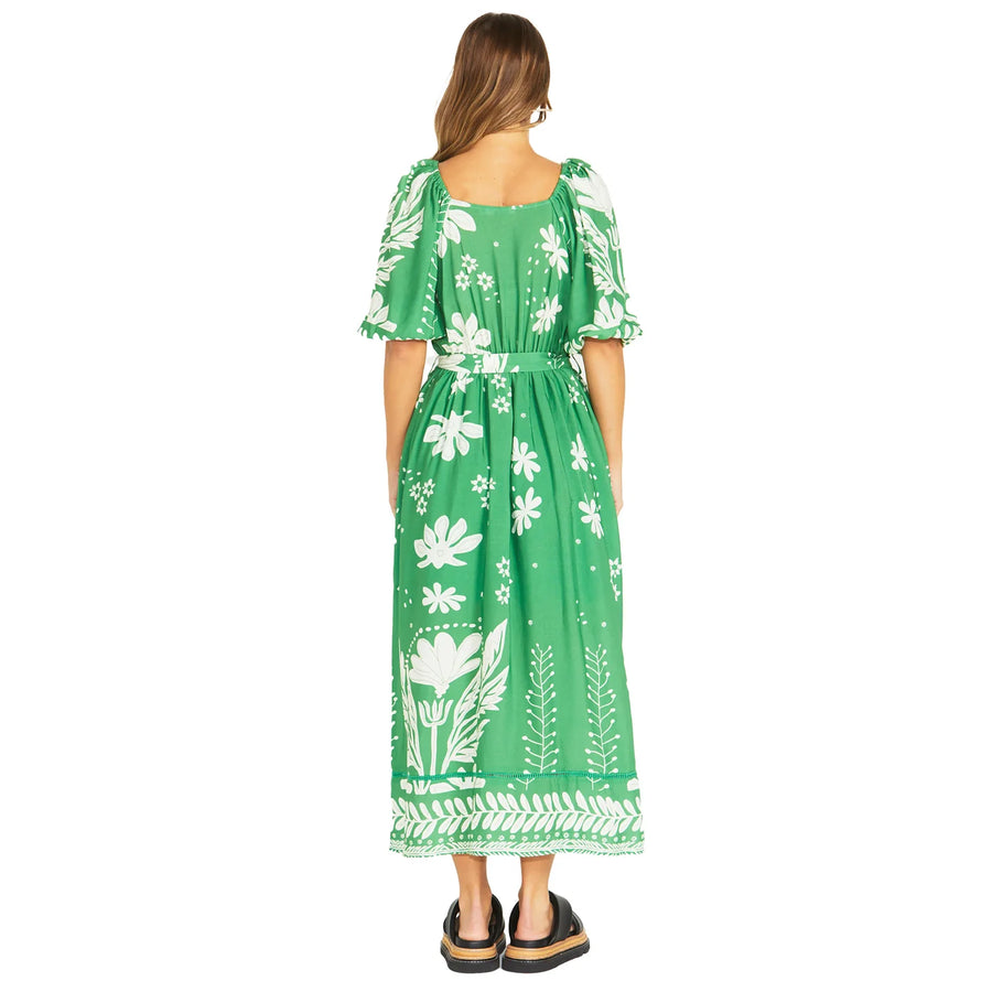 Lyndel Dress in Green