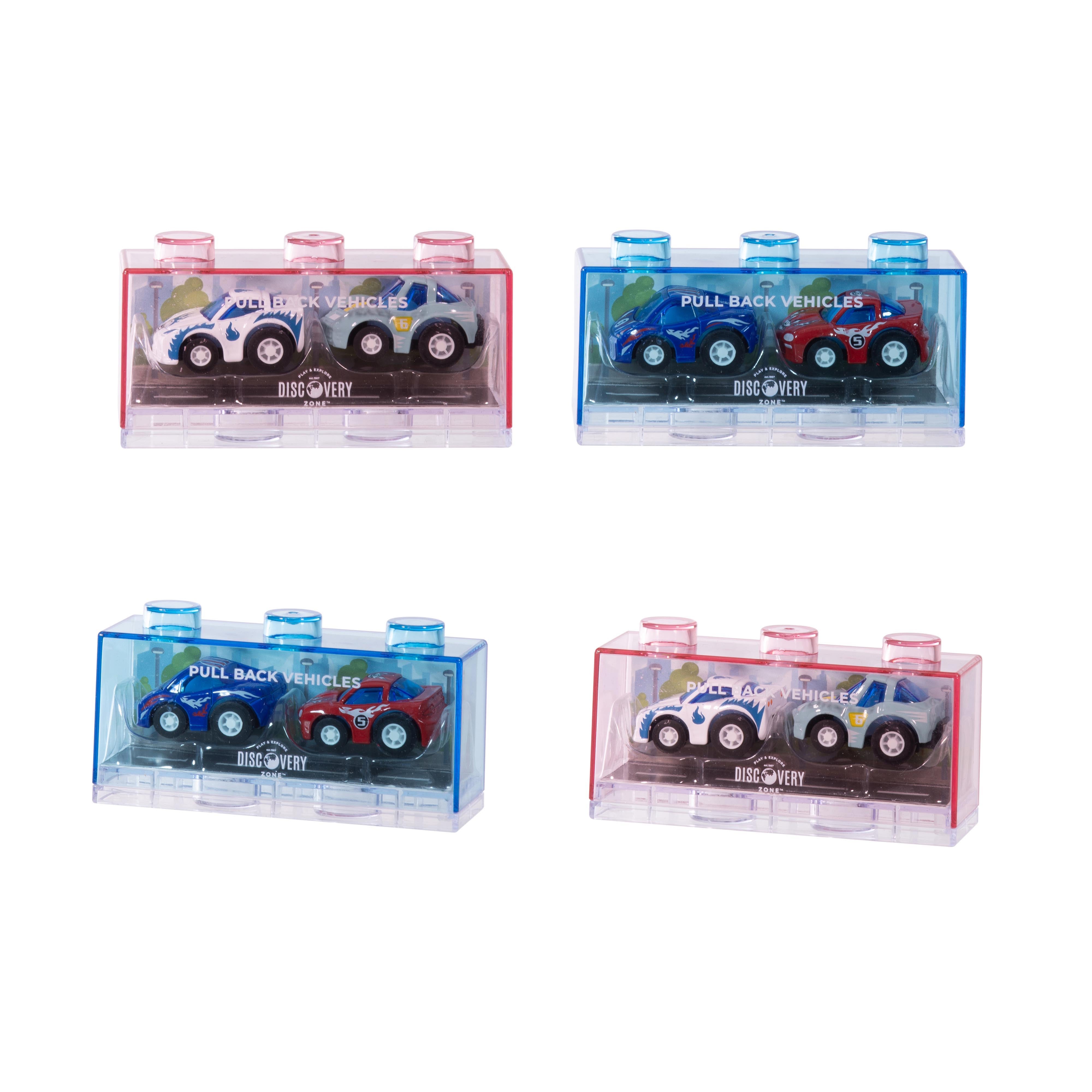Pull Back Vehicles Mini Set of 2