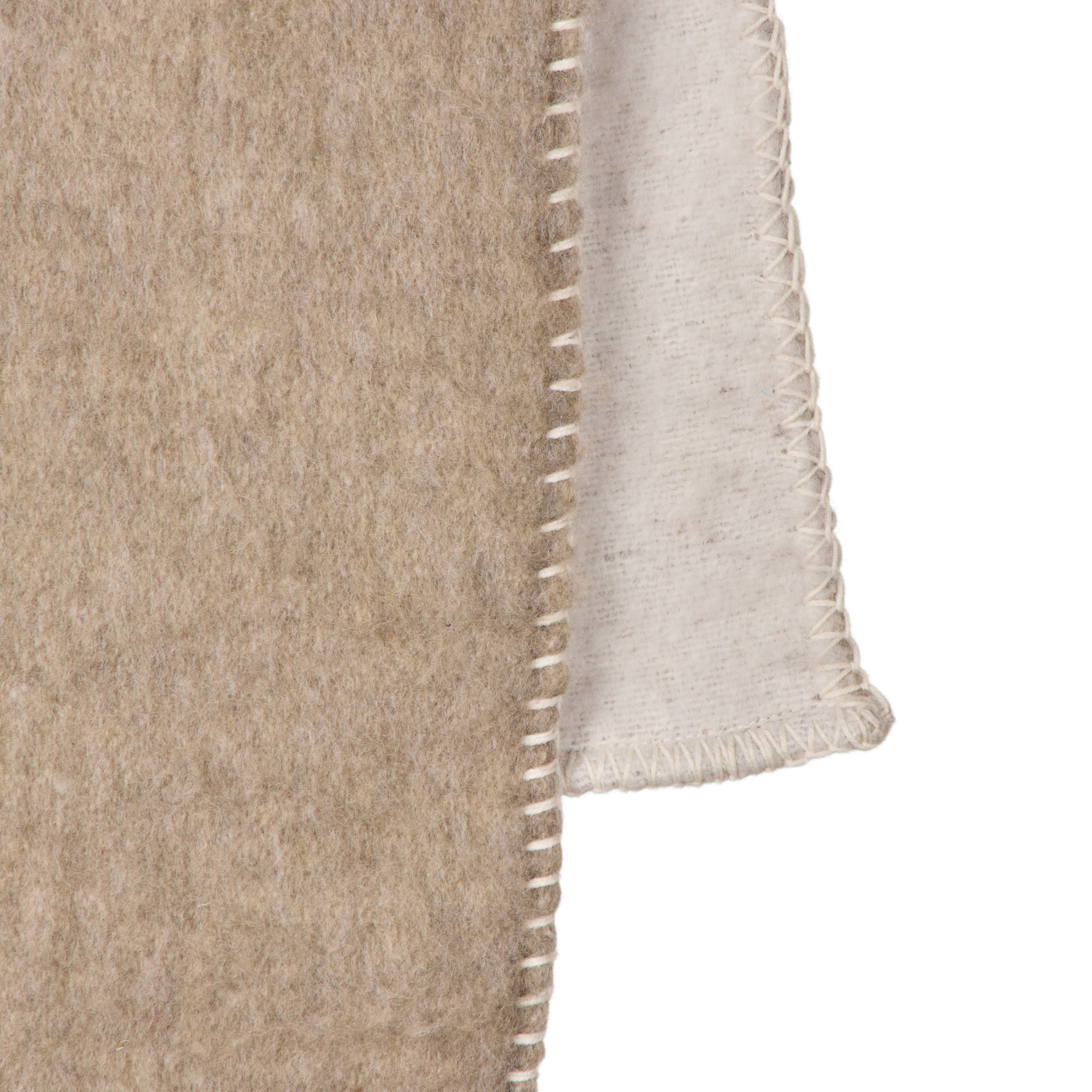 Avalon Stitch Throw Natural