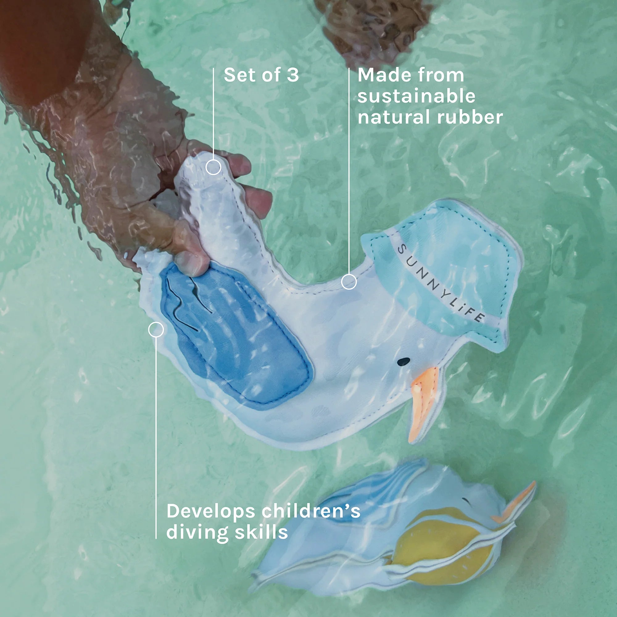 Sammy The Seagull Dive Buddies Set Of 3