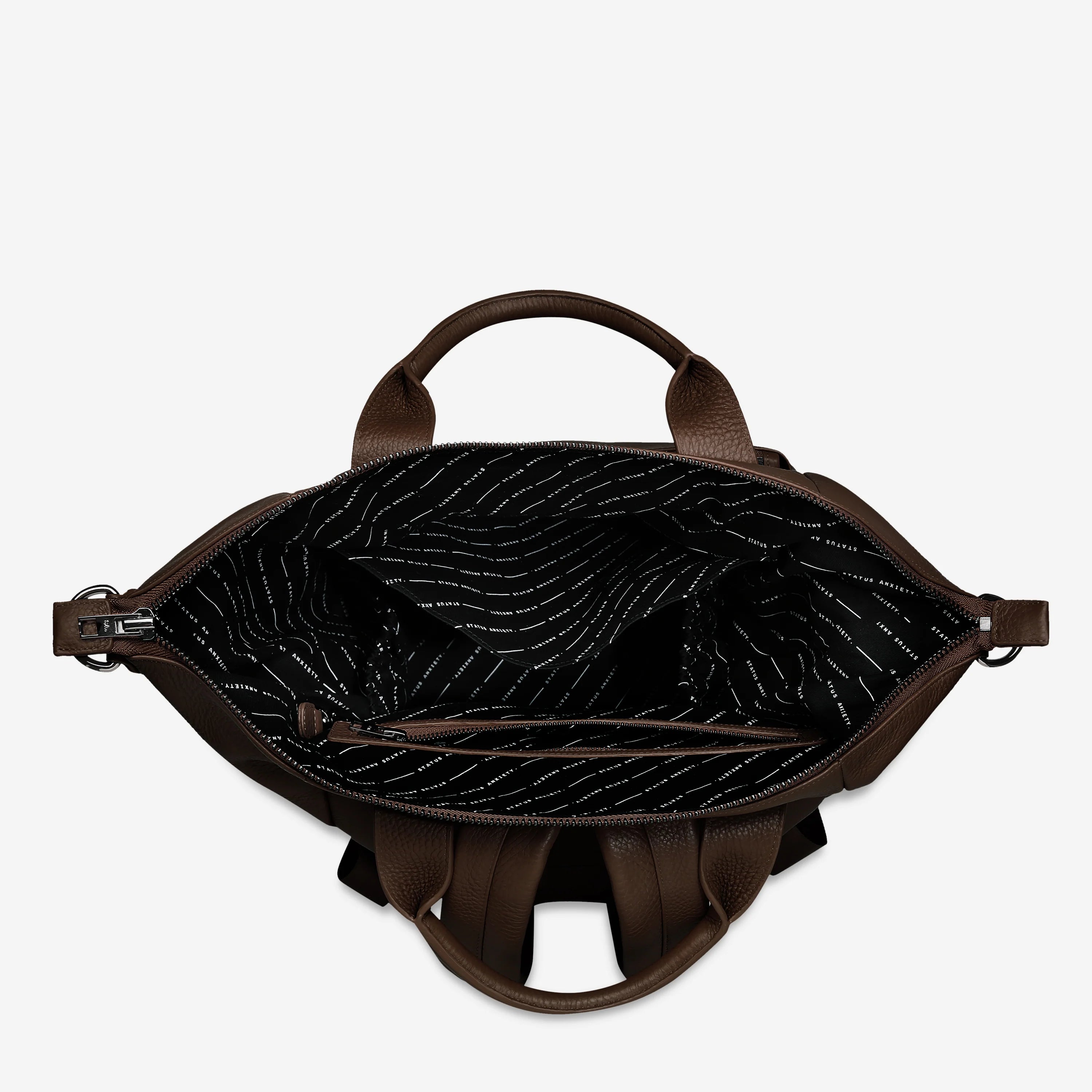 Comes in Waves Bag - Cocoa