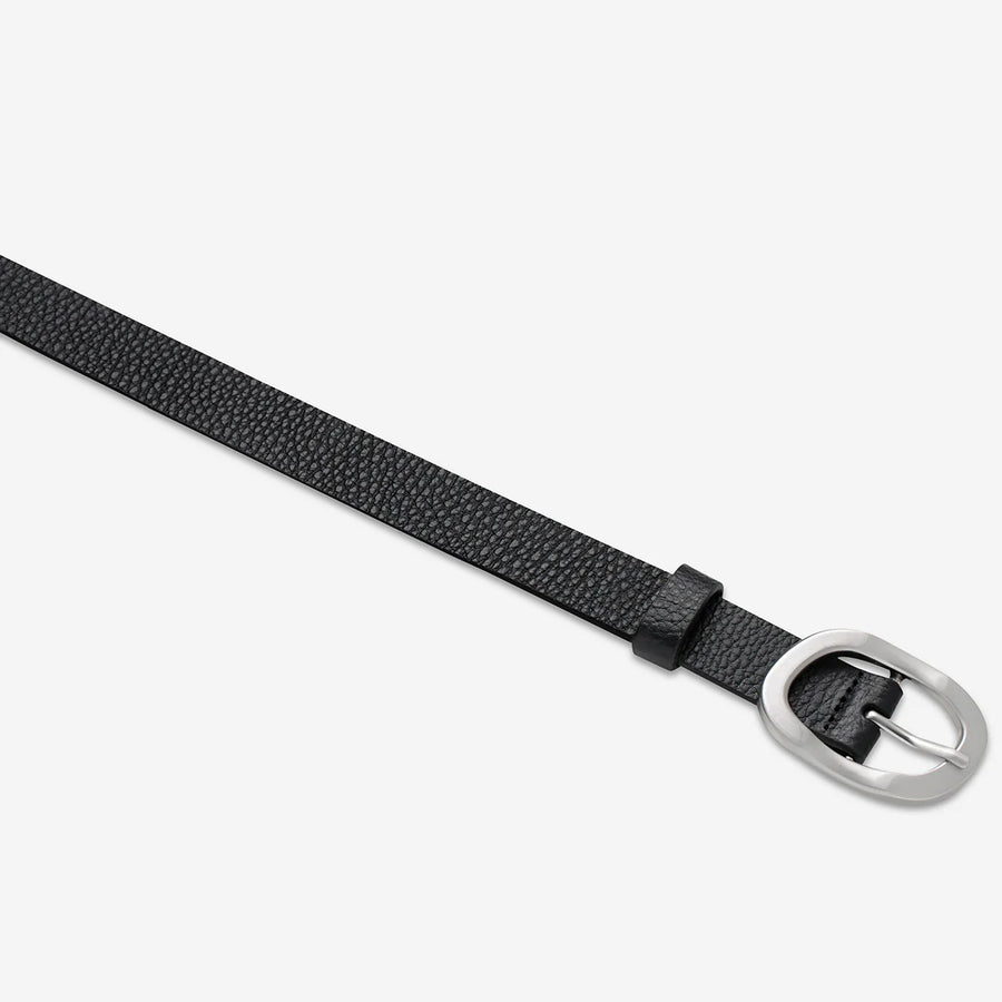 Nocturne Belt - black/silver