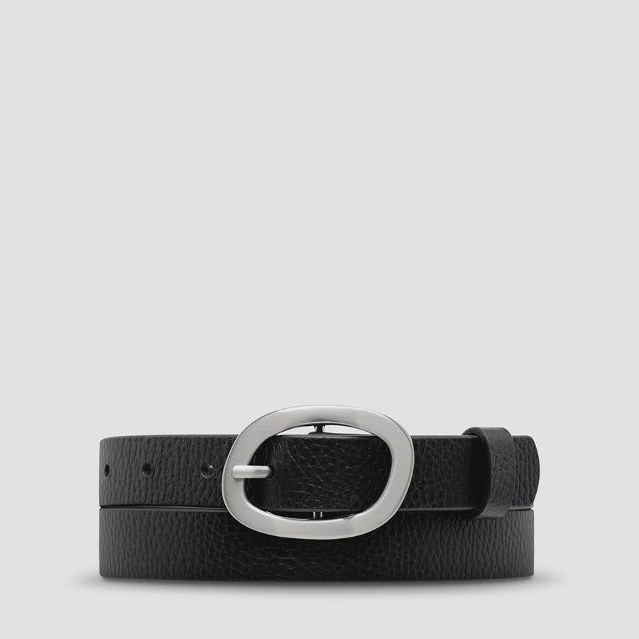 Nocturne Belt - black/silver
