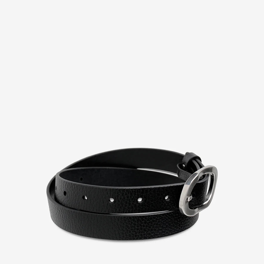 Nocturne Belt - black/silver