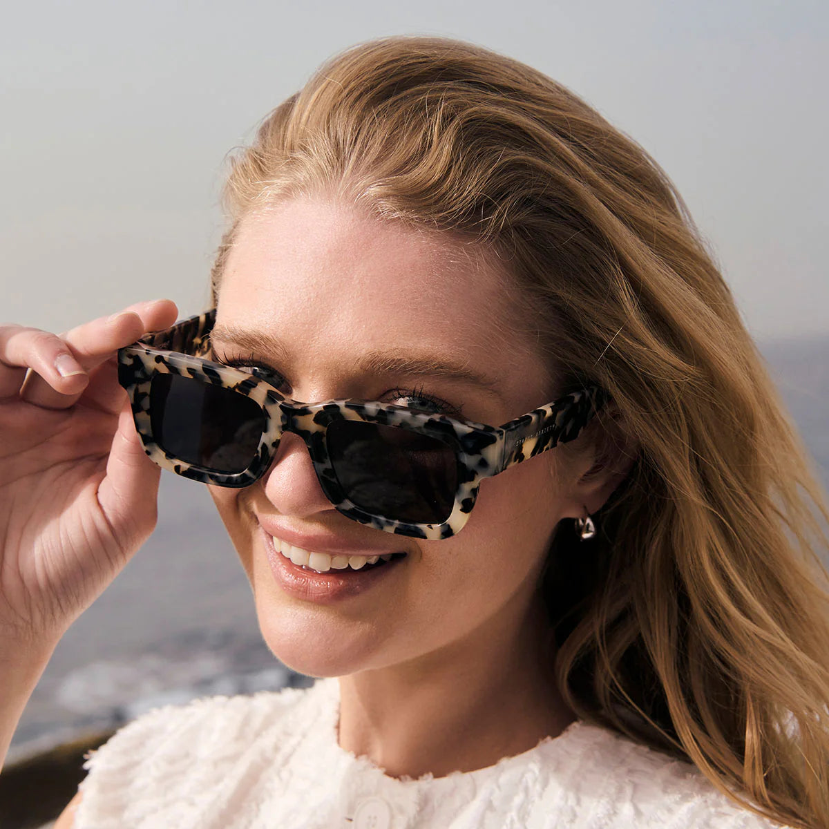 Disorient Sunglasses - White Tort