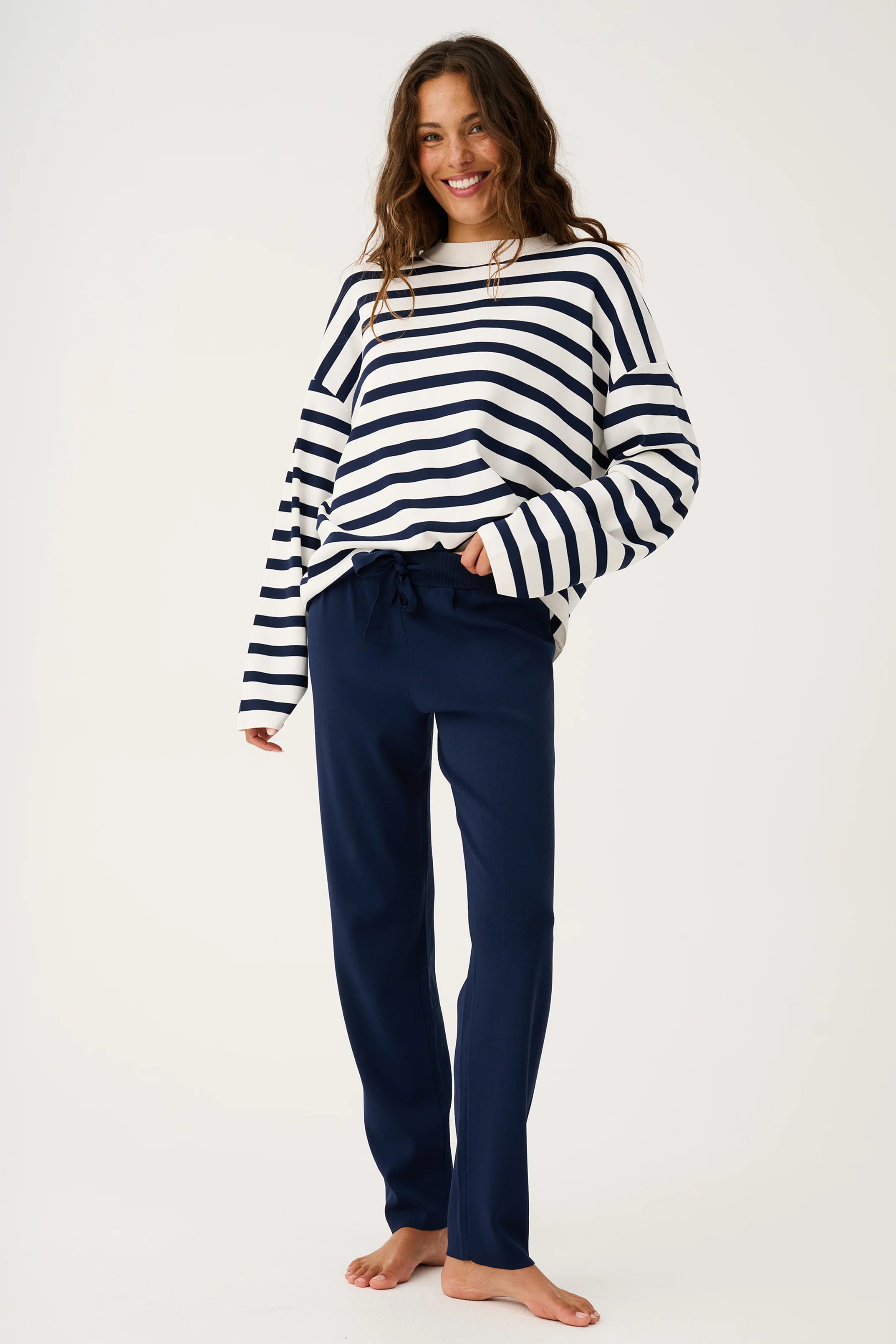 Pennie Knit Pant Navy