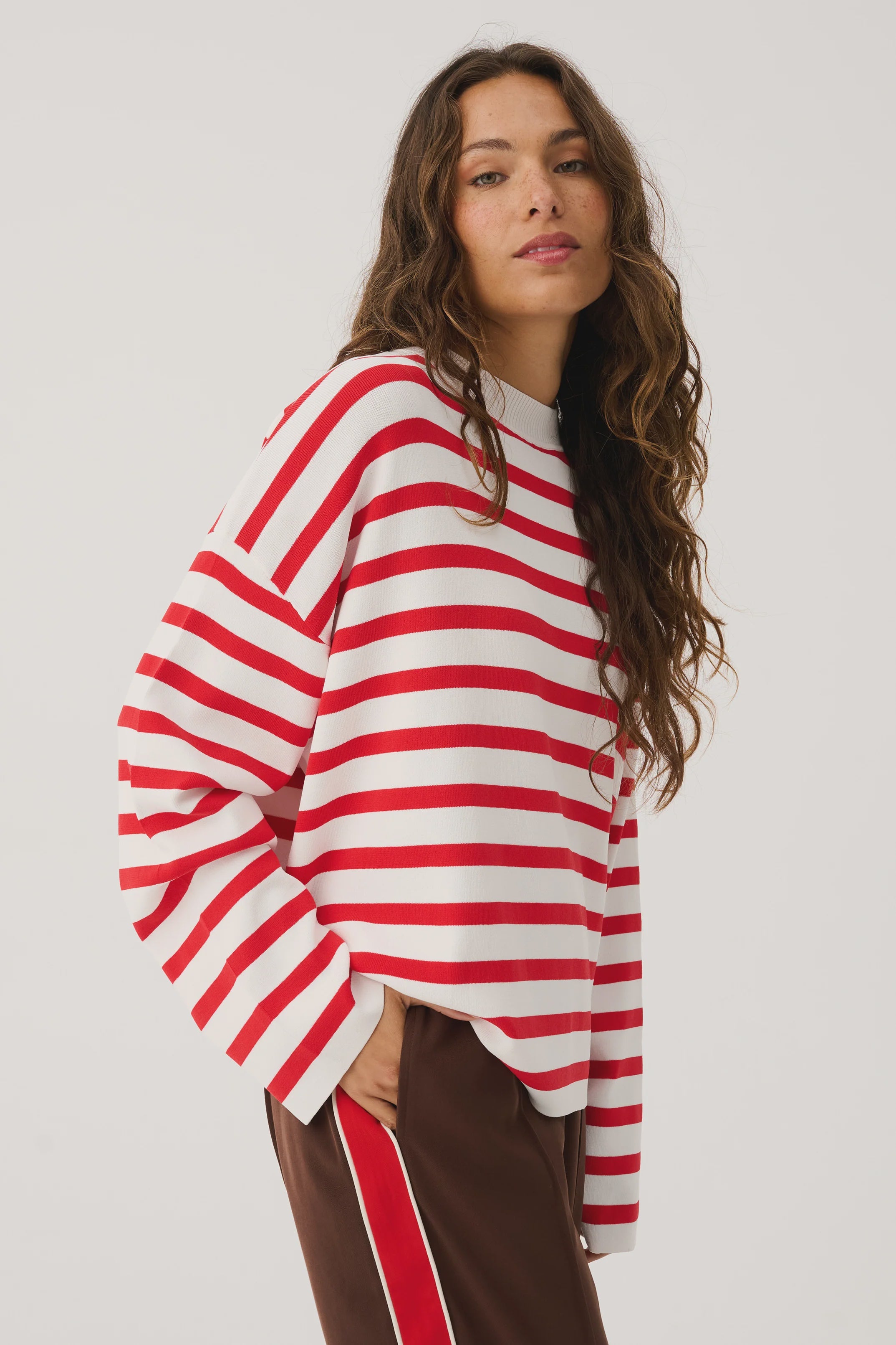 Rae Knit Siren Stripe