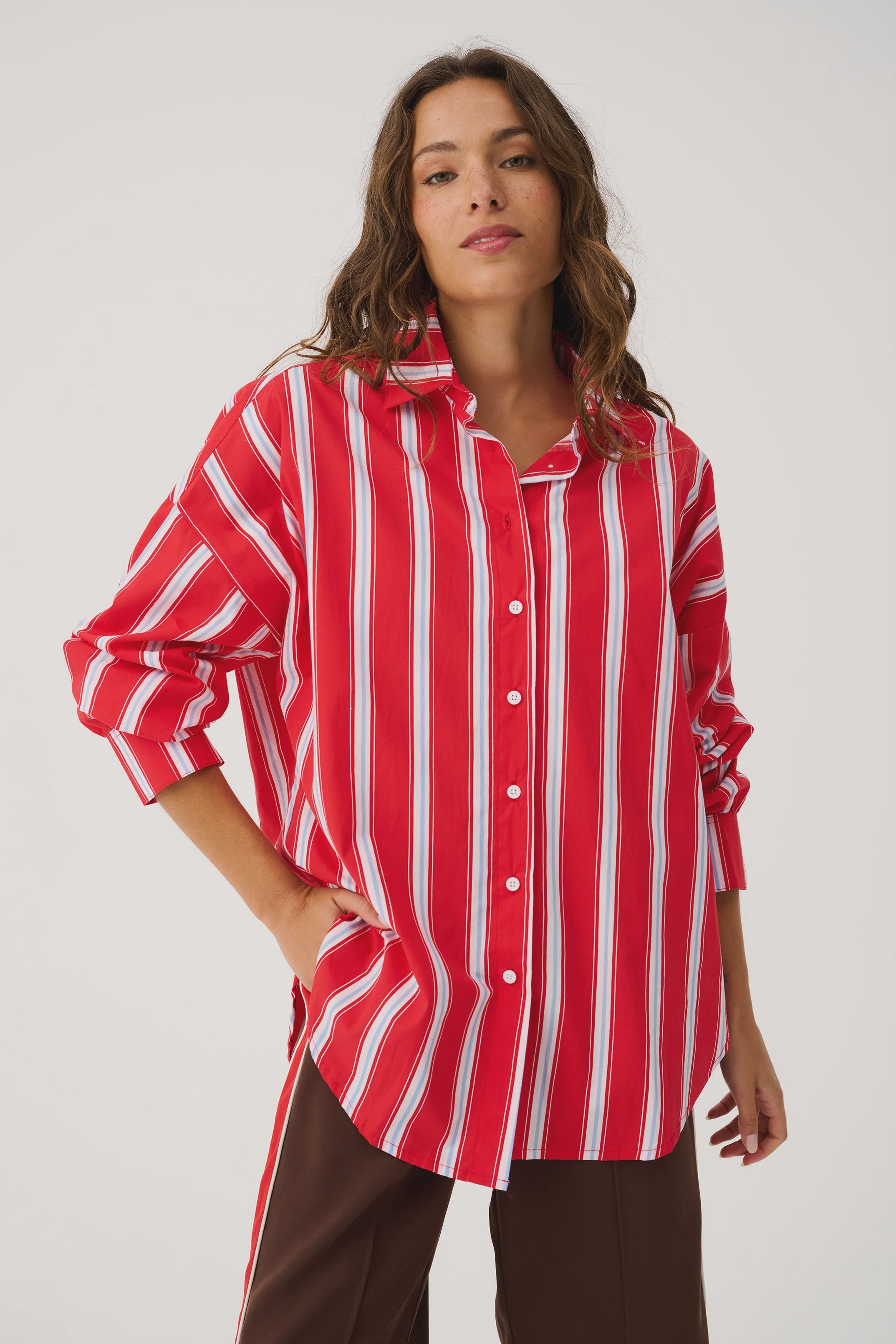 Tammy Shirt Siren Stripe
