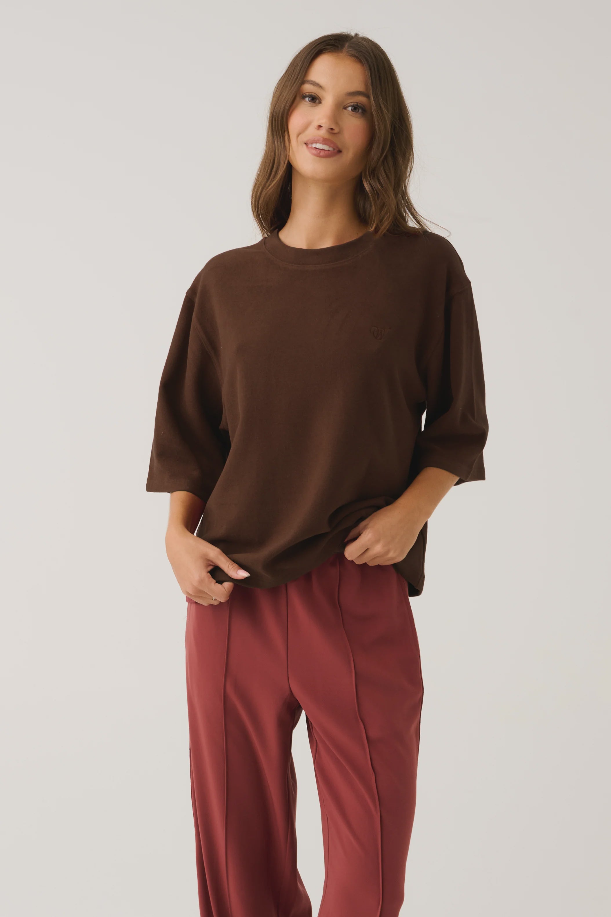 Solana Tee Cocoa