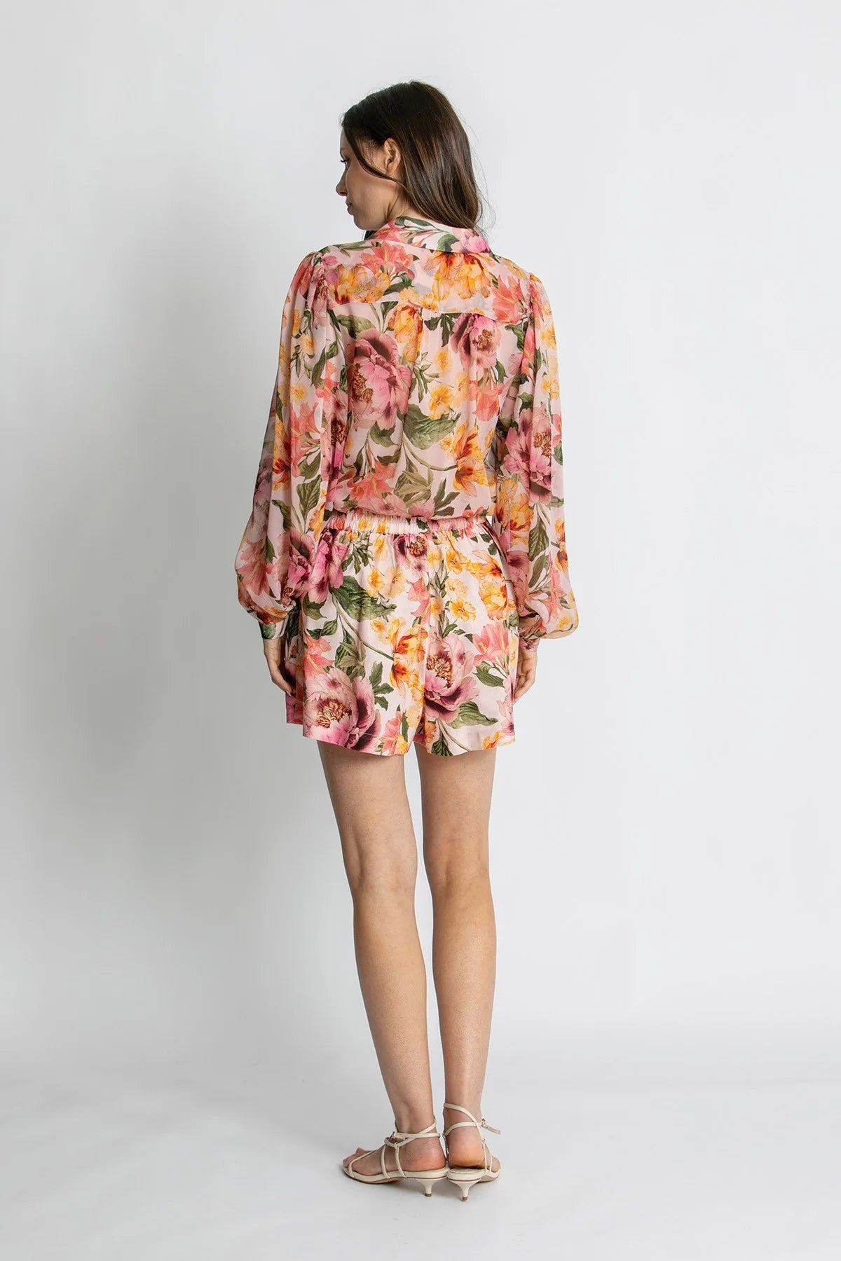 Ava Shirt Whispering Peonies