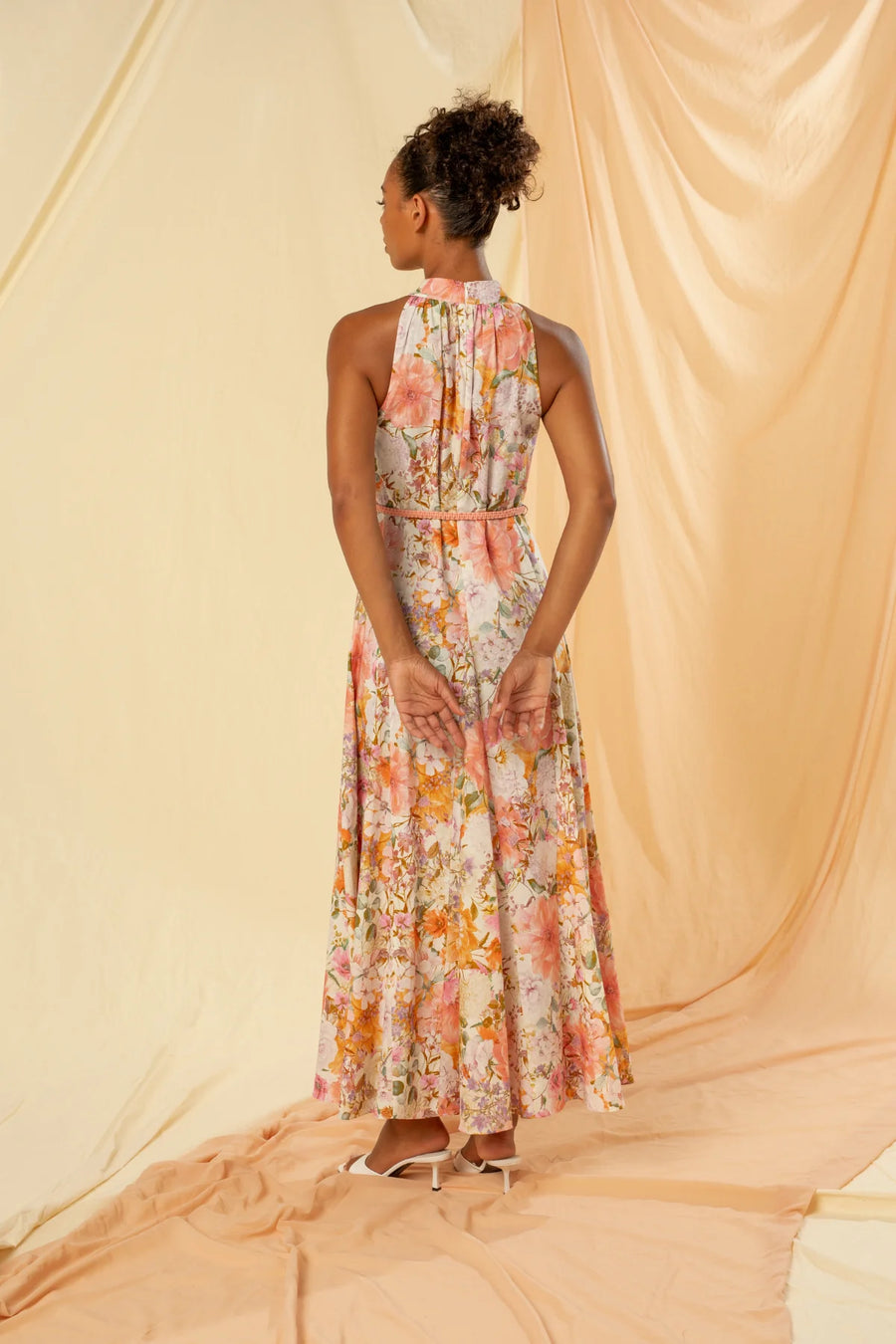 Riley High Neck Maxi Dress