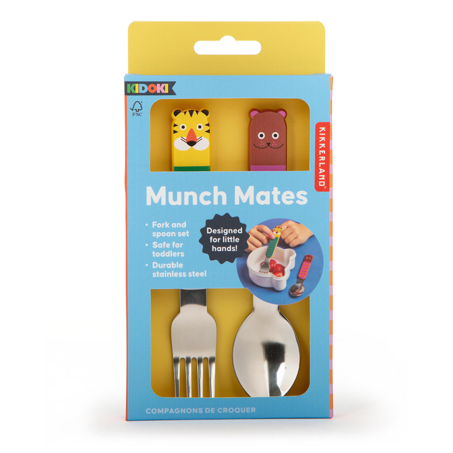 Munch Mates Cutlery Set by – Kohl and Soda