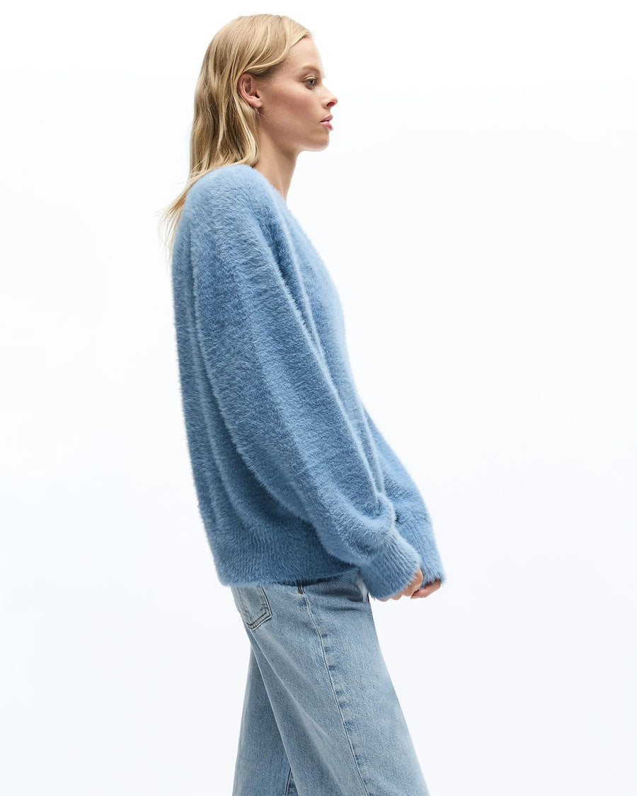 Zali Knit Blue Fog - Kohl and Soda