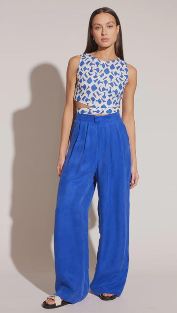 Shop Azur Cupro Wide Leg Pants - At Kohl and Soda | Ready To Ship!