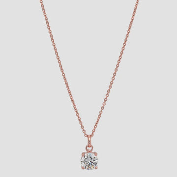 Shop Ballet Necklace Rose Gold - At Kohl and Soda | Ready To Ship!