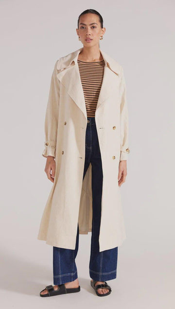Shop Bayley Trench Coat - At Kohl and Soda | Ready To Ship!