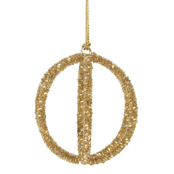 Bissole Hanging Tree Ornament Gold - Kohl and Soda