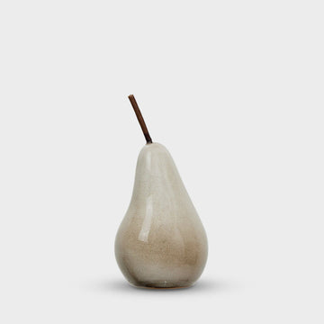 Bosc Pear Taupe Small - Kohl and Soda