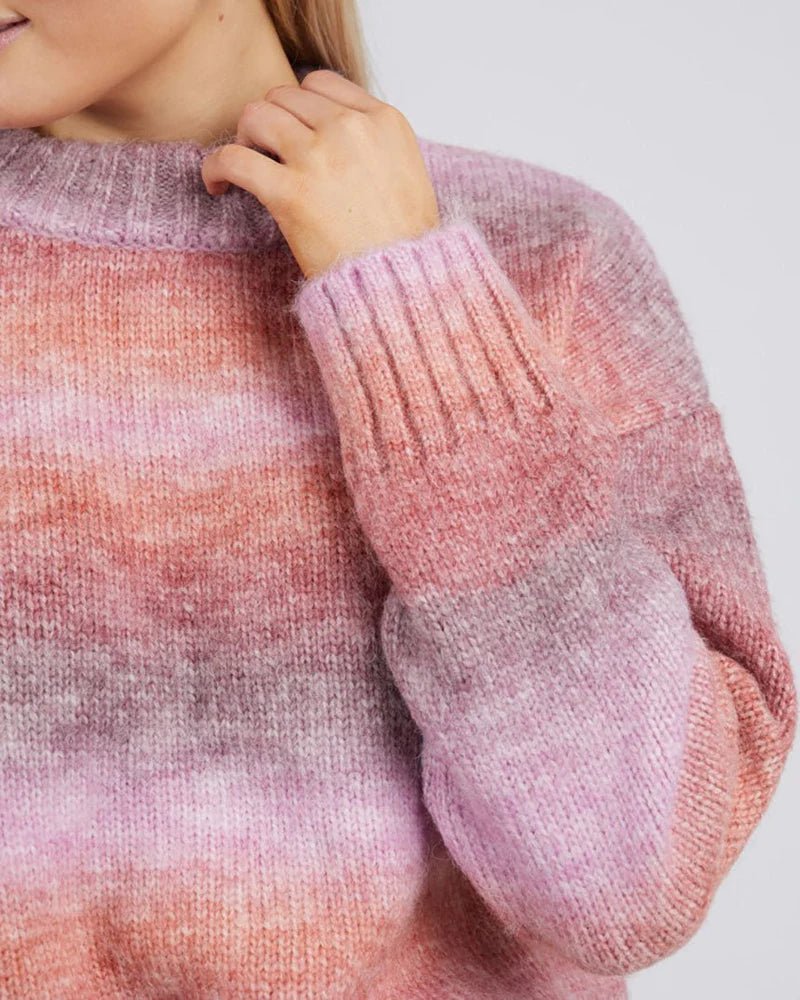 Briony Ombre Knit Pink Combo - Kohl and Soda