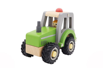 Calm & Breezy Tractor with Rubber Wheels - Green - Kohl and Soda