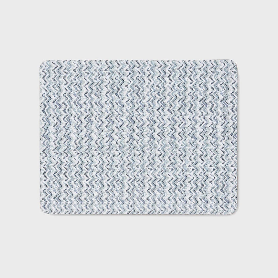 Shop Carlo Chevron Rectangle Placemats Set of 4 - At Kohl and Soda | Ready To Ship!