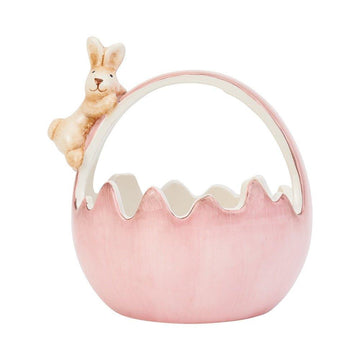 Shop Ceramic Bunny Basket - Small - At Kohl and Soda | Ready To Ship!