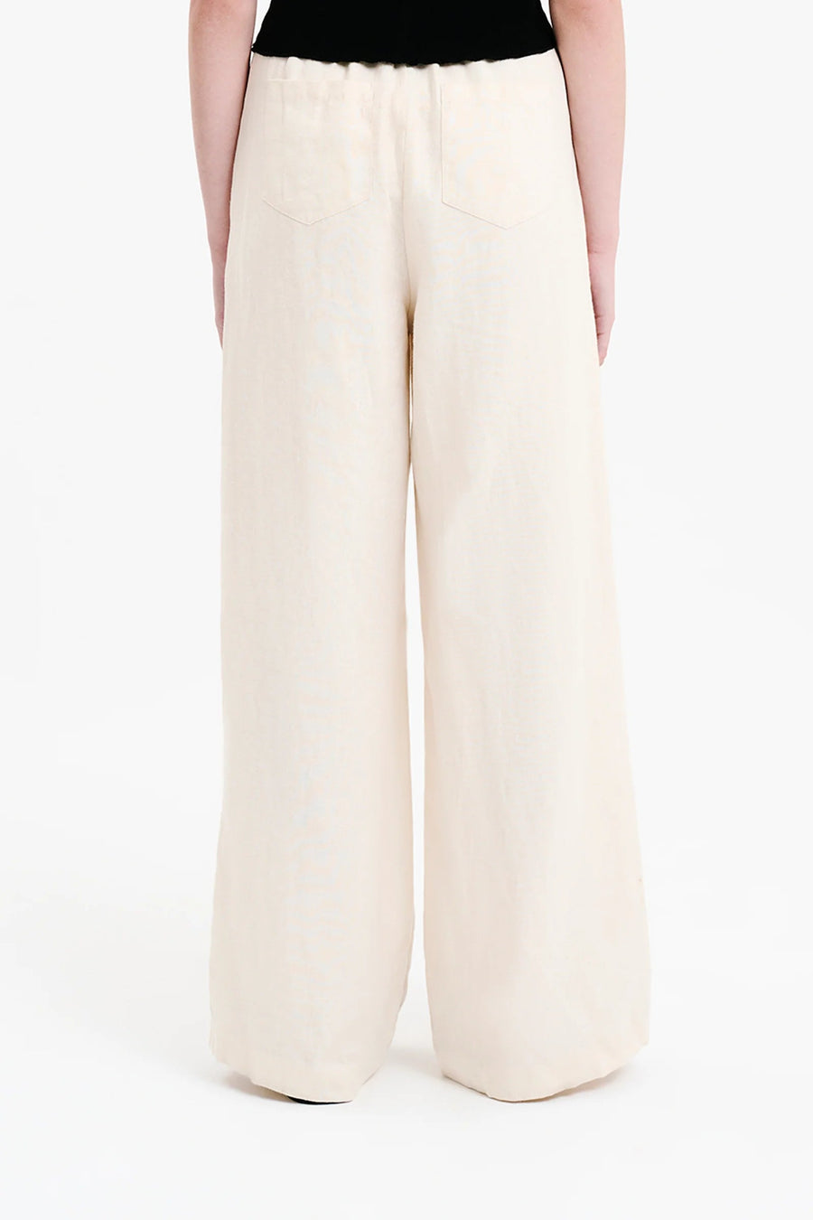 Shop Ceres Linen Pants Cloud - At Kohl and Soda | Ready To Ship!