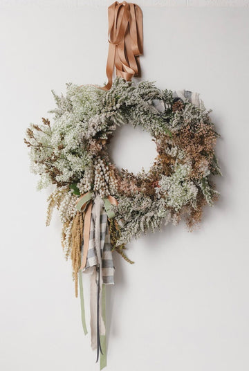 Country Style Wreath Wall Hanging - Kohl and Soda