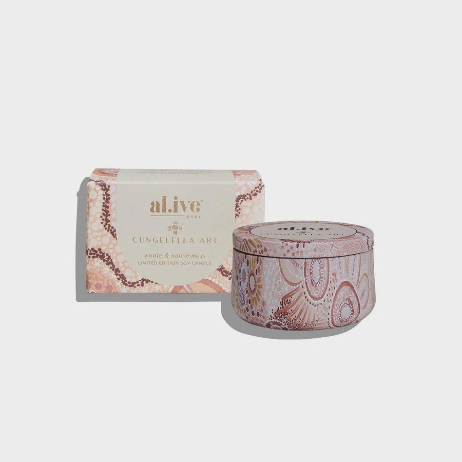 Shop Cungelella Art Mini Soy Candle - At Kohl and Soda | Ready To Ship!