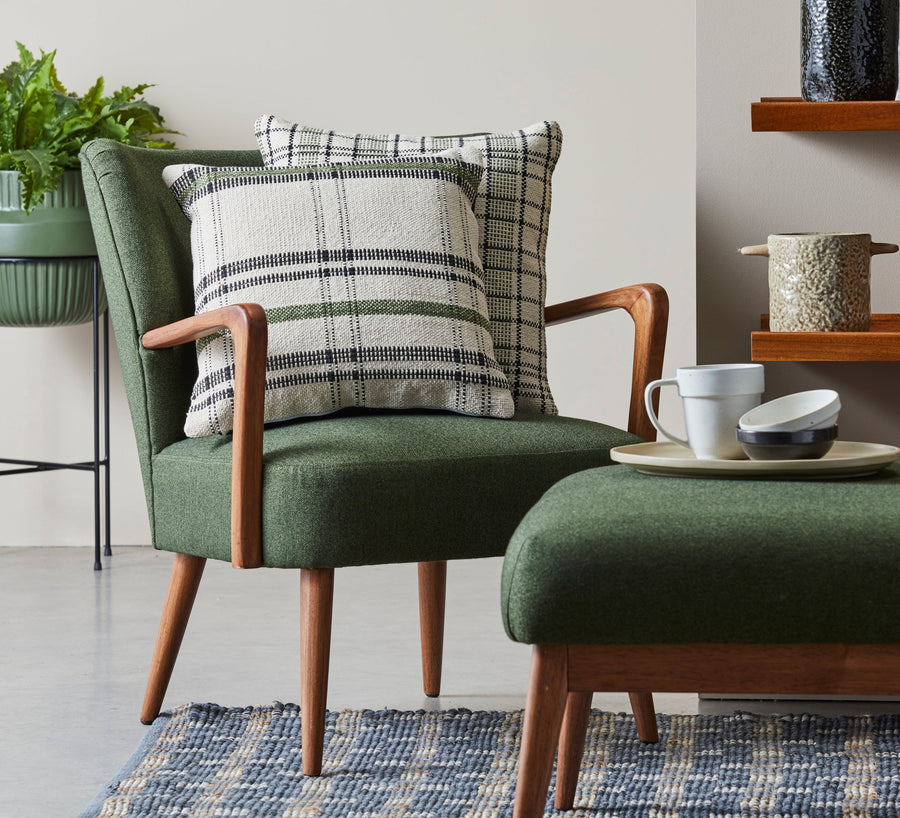 Darcy Armchair Green - Kohl and Soda