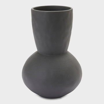 Darcy Charcoal Vase - Kohl and Soda