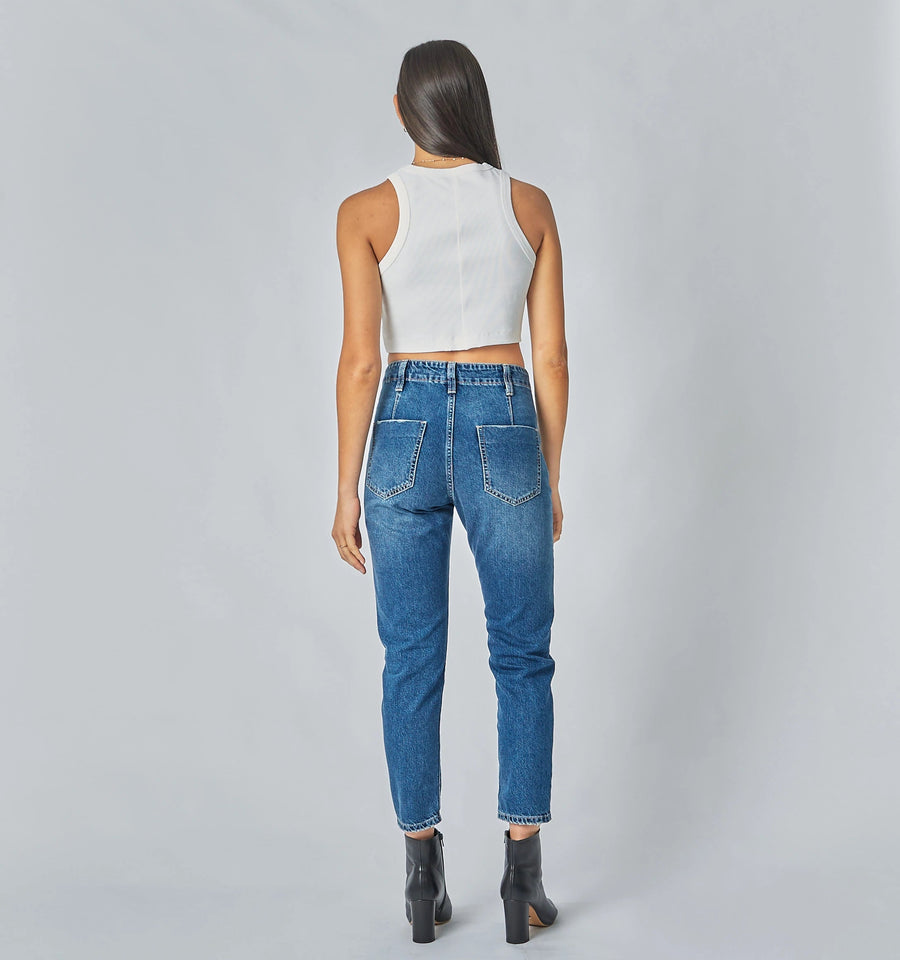 Shop Drifter Straight Leg Jeans Blur Blue - At Kohl and Soda | Ready To Ship!