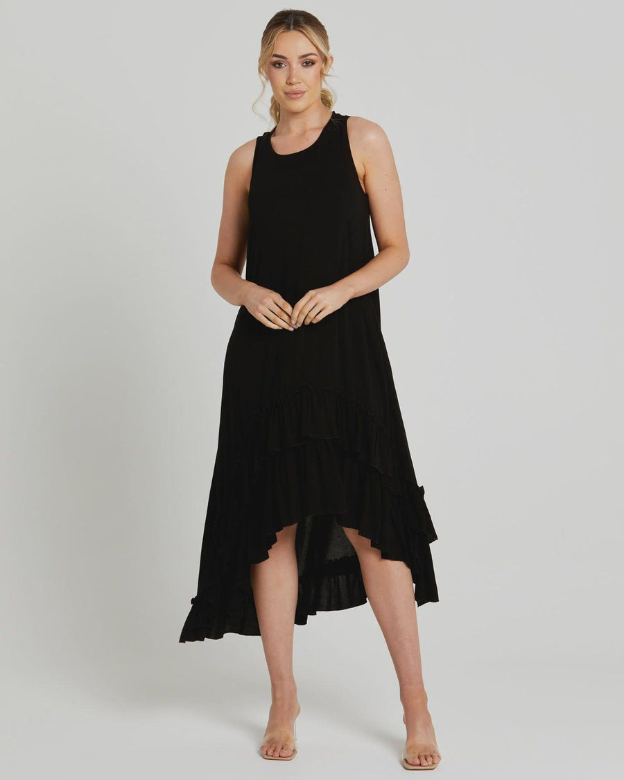 Shop End of Time Dress Black - At Kohl and Soda | Ready To Ship!