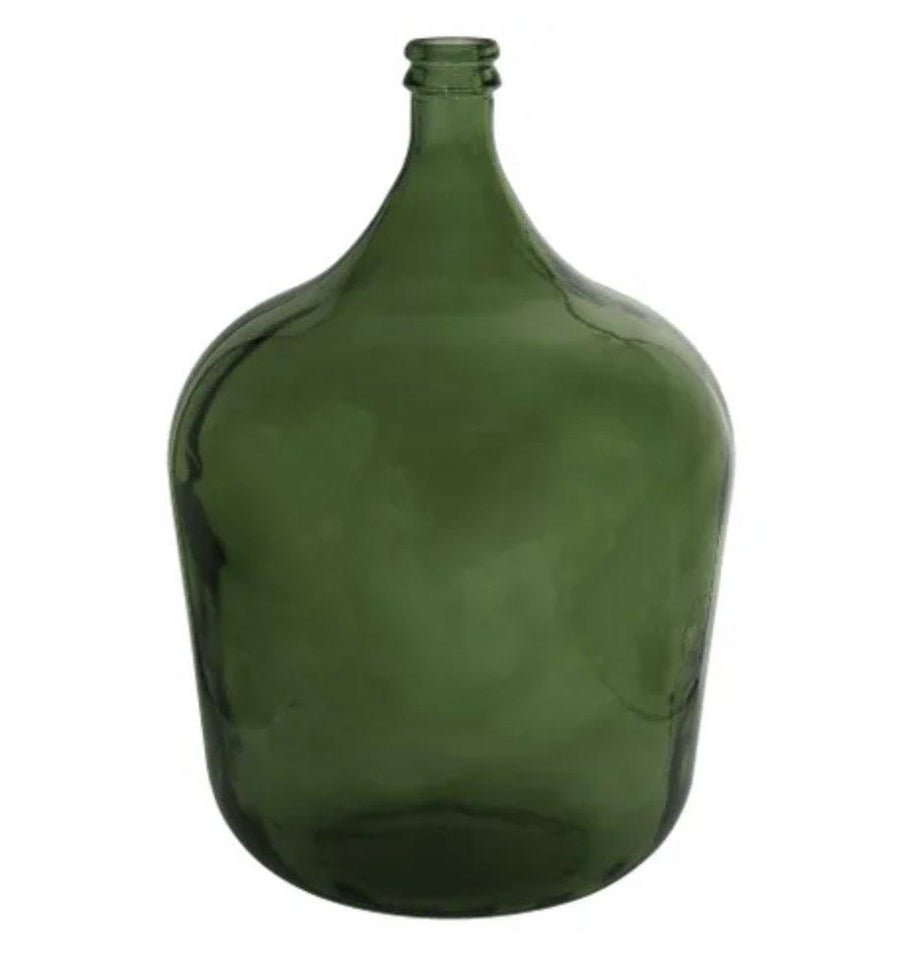 Shop Garrafa Bottleneck Forest Green Vase - At Kohl and Soda | Ready To Ship!