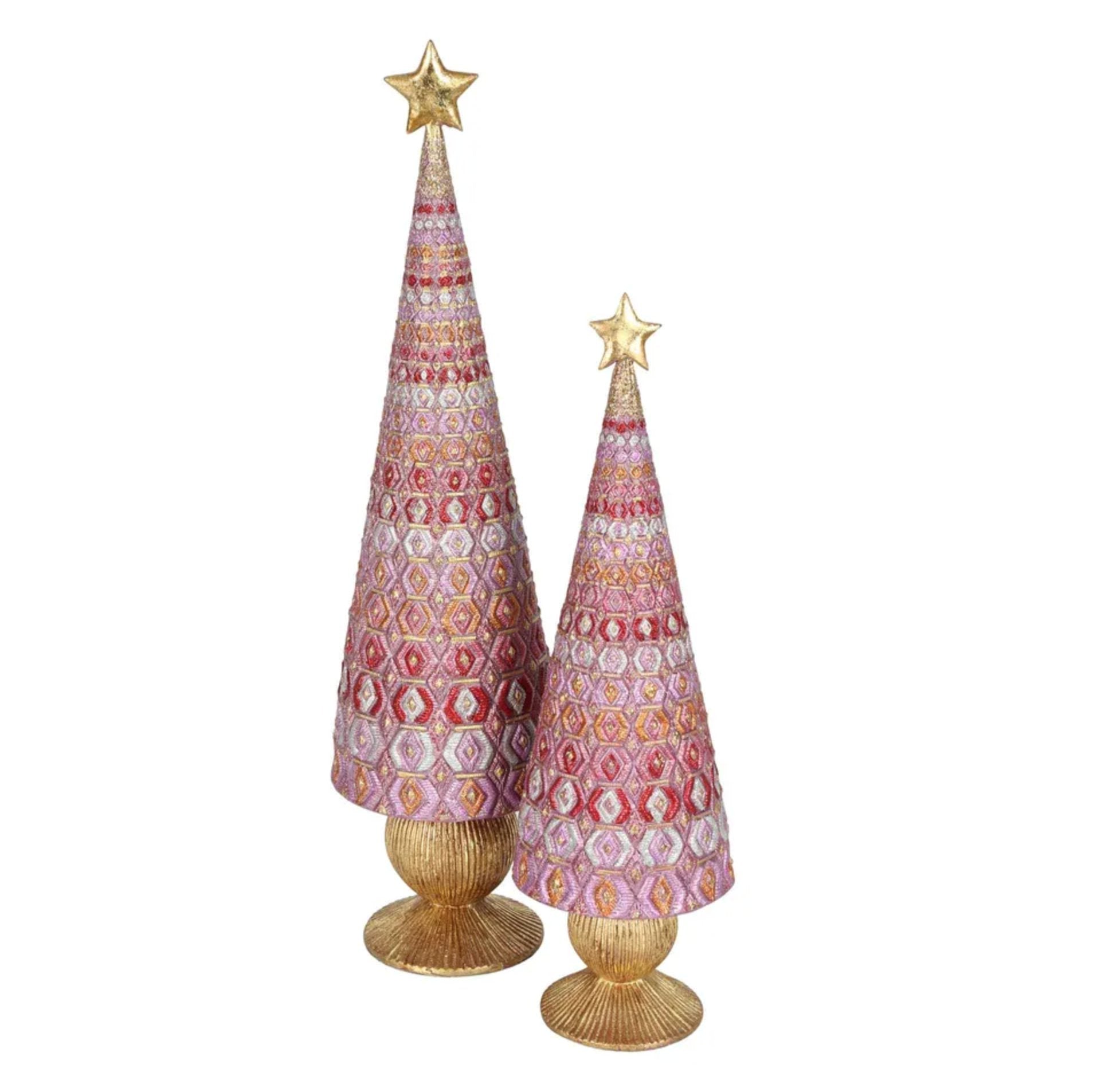 Geo Orient Cone Tree Large - Kohl and Soda