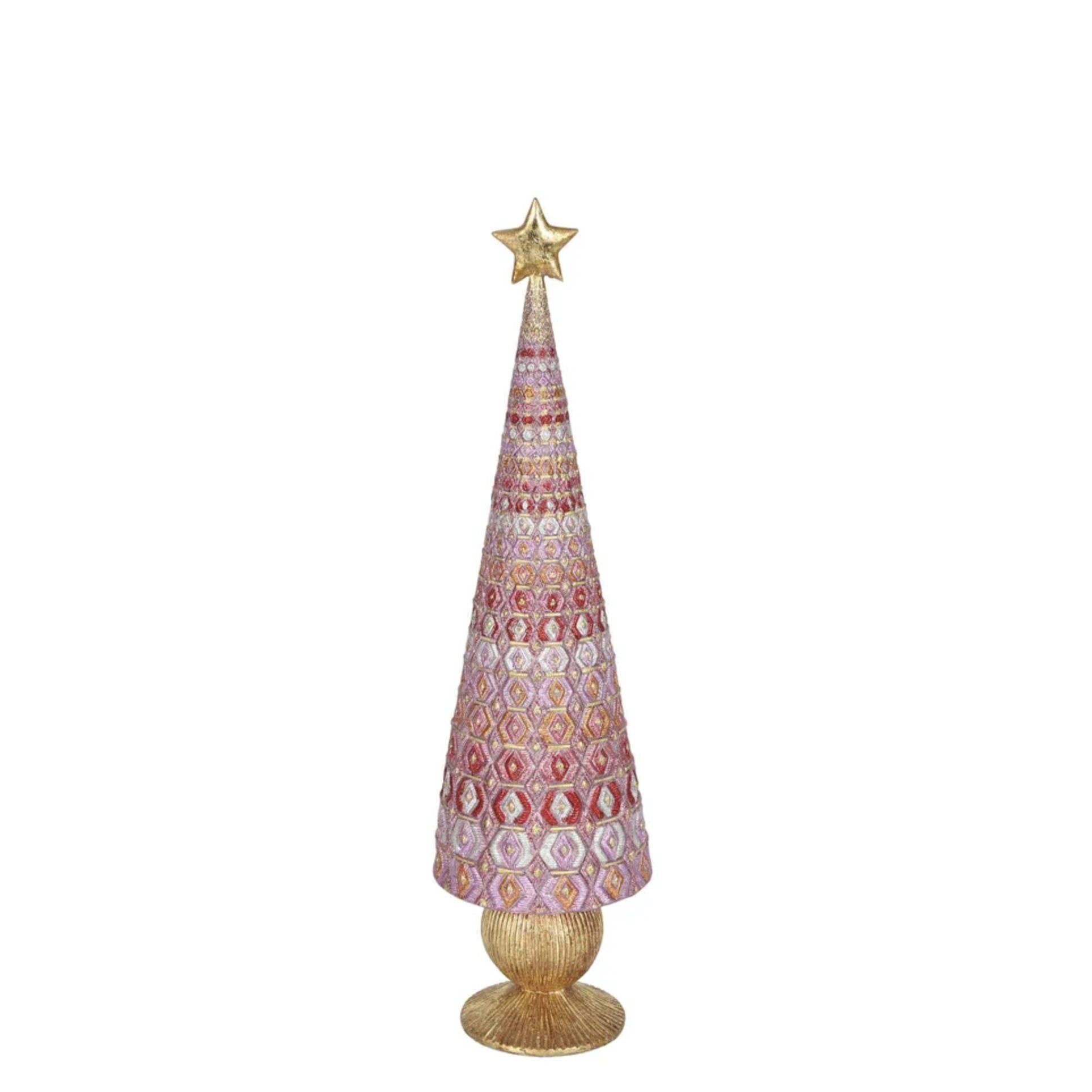 Geo Orient Cone Tree Large - Kohl and Soda
