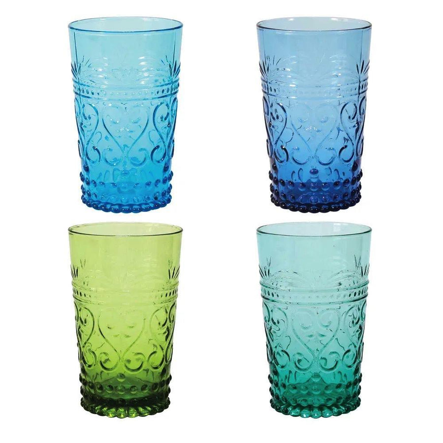 Shop Glass Tumblers set of 4 - 12oz - At Kohl and Soda | Ready To Ship!