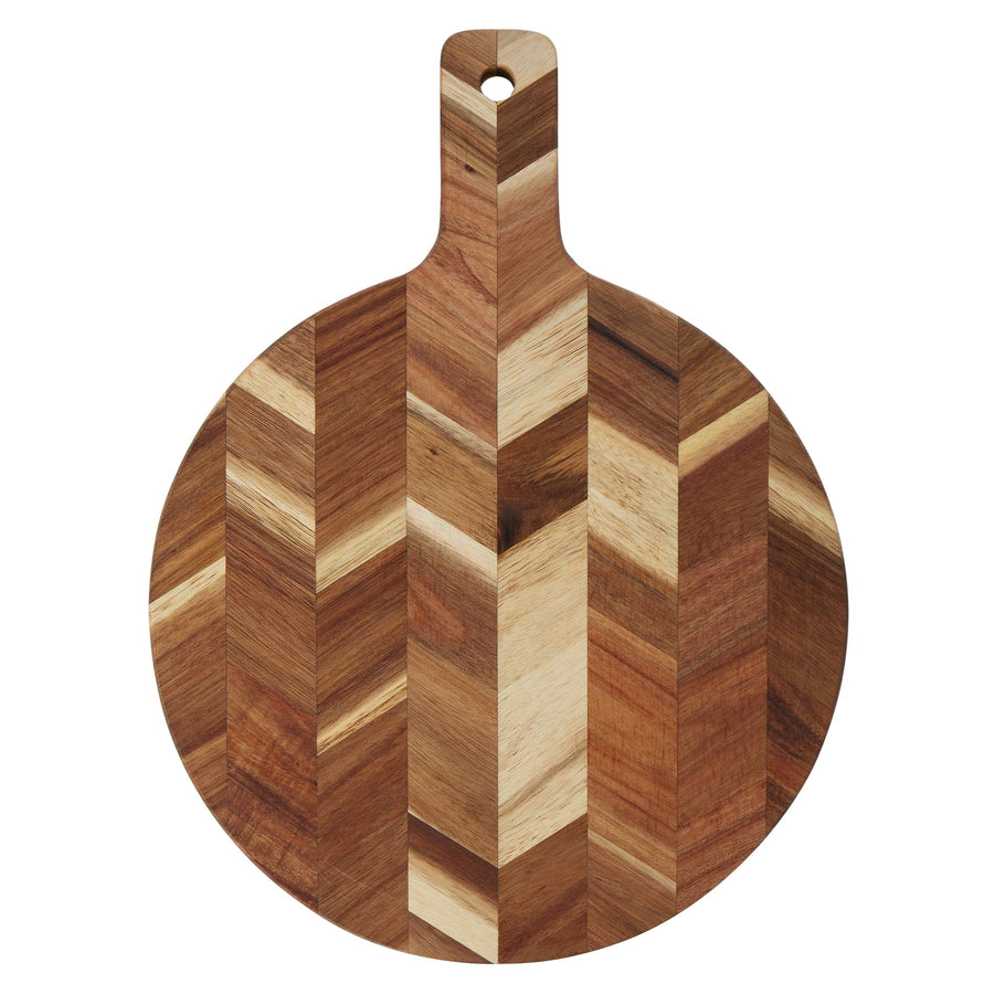 Herringbone Acacia Wooden Board - Kohl and Soda