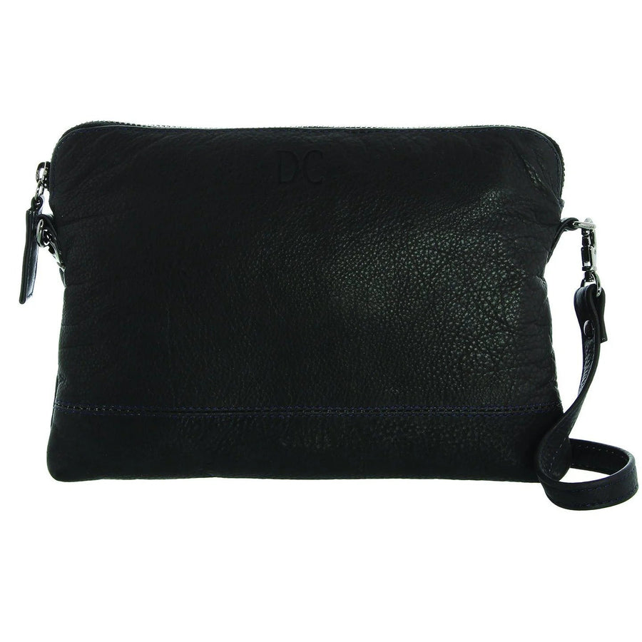 Holly Leather Crossover Bag - Kohl and Soda