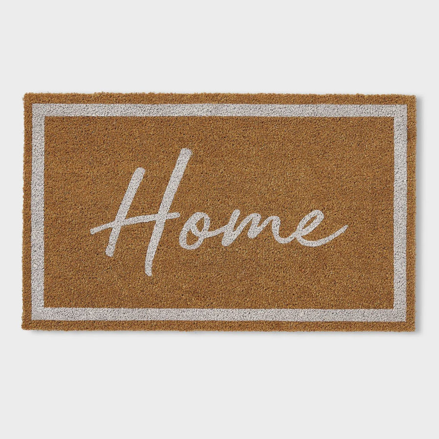 Home White Doormat - Kohl and Soda