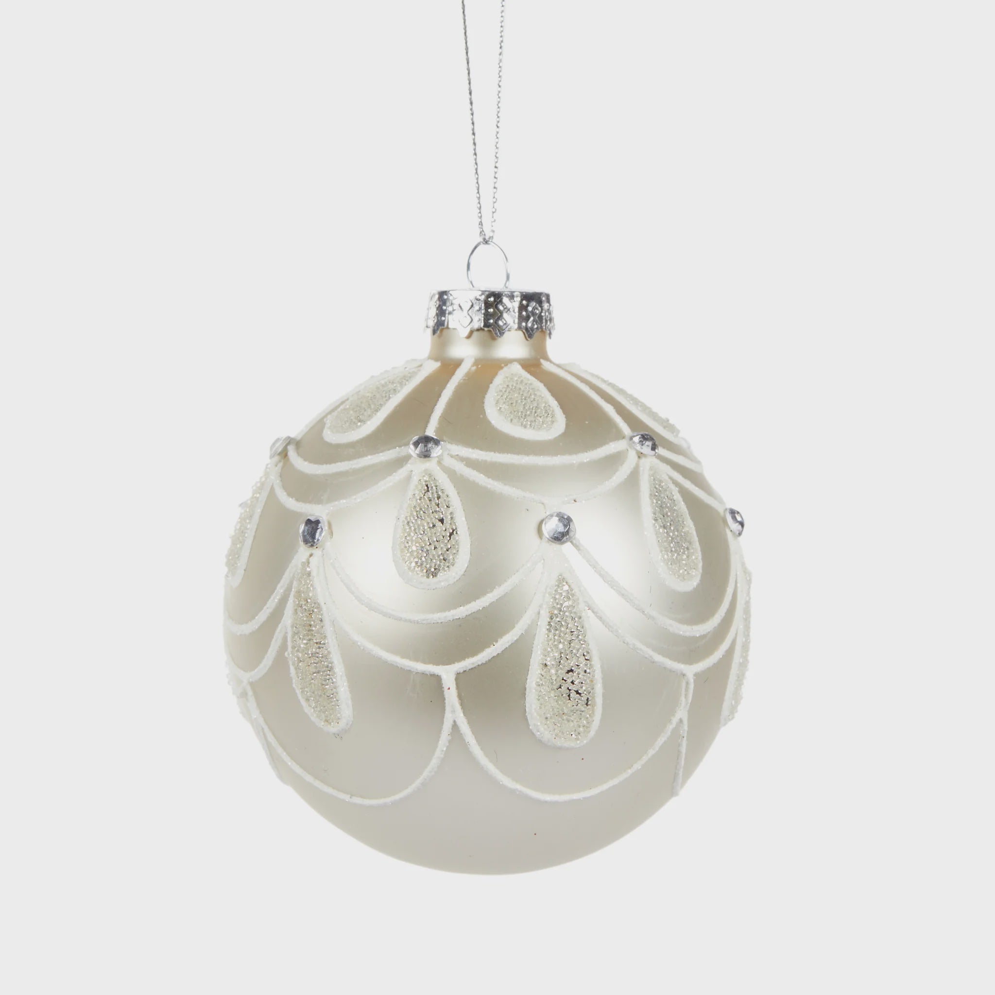Ivory Jewel Bauble - Kohl and Soda