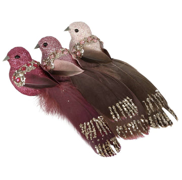 Joule Boxed Set of 3 Clip Birds Pink - Kohl and Soda