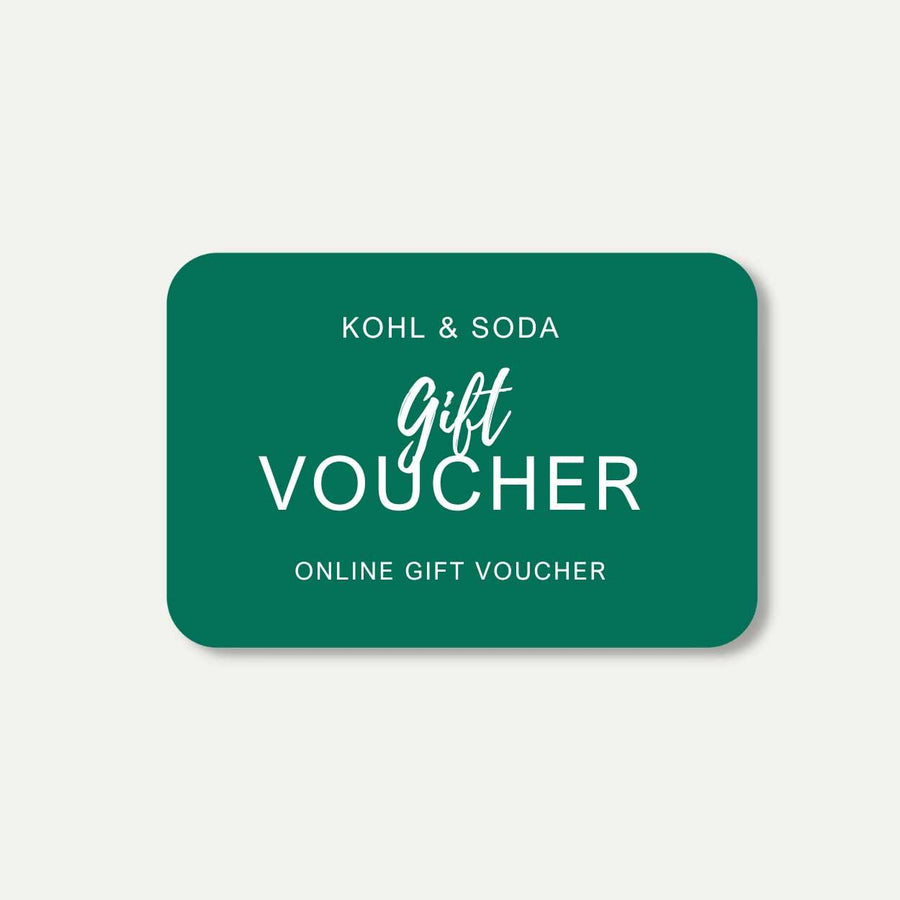 Shop Kohl & Soda Online Gift Voucher - At Kohl and Soda | Ready To Ship!