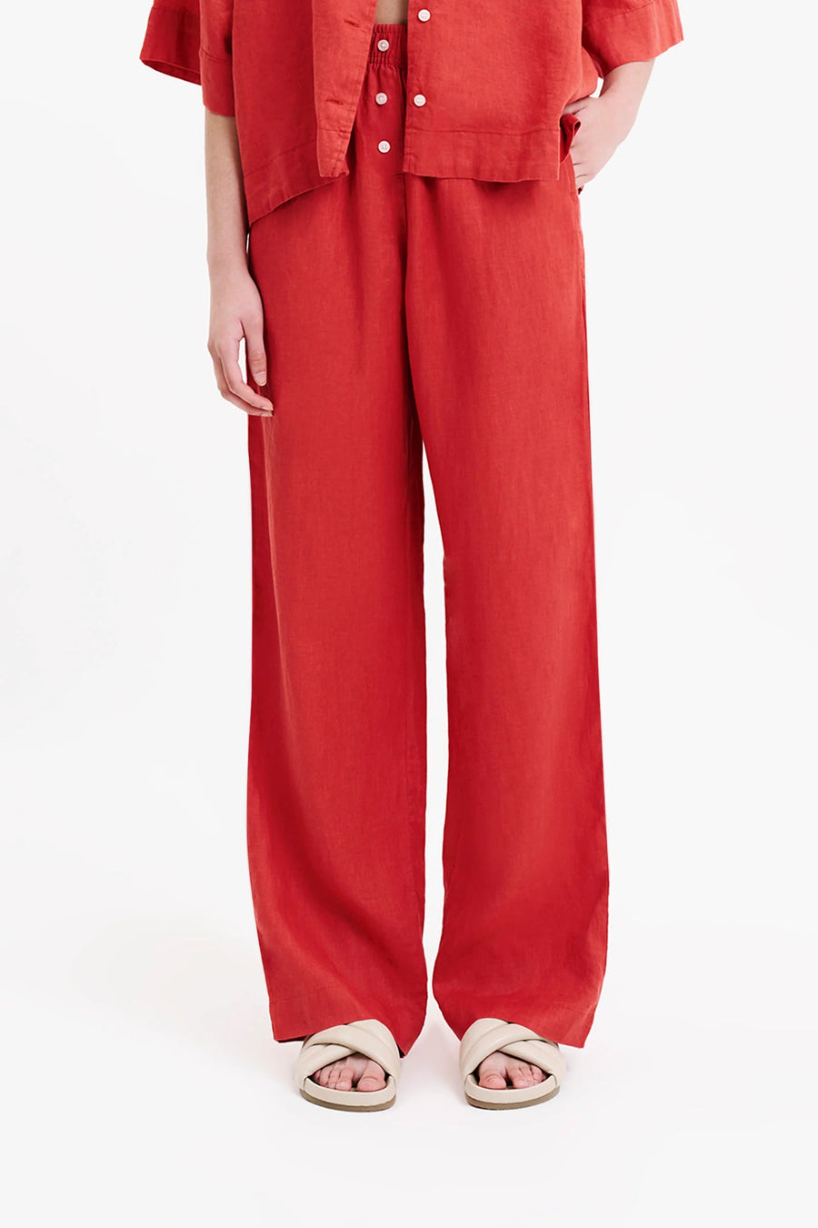 Shop Lounge Linen Pant - At Kohl and Soda | Ready To Ship!